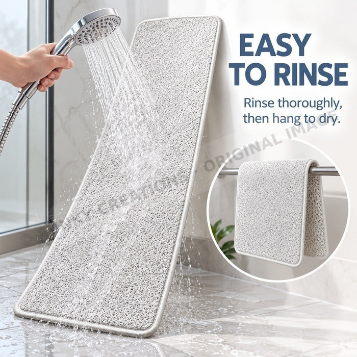 Anti Slip Floor Mat Rug For Shower Bathroom And Kitchen 4 Sizes White Or Grey – FUNKY.sg
