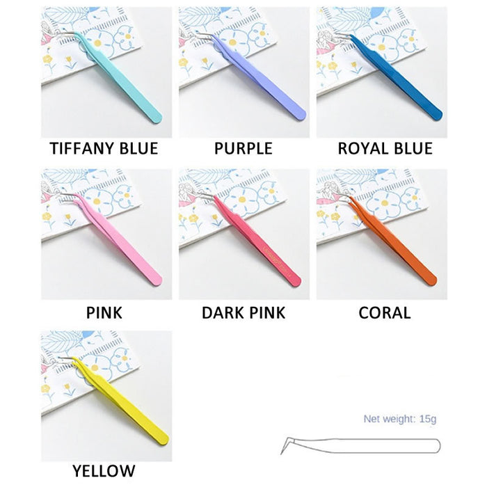 [Buy 3 Get 1 Free] Multipurpose Stainless Steel Tweezers Handcraft / Sticker / Eyelash Tool