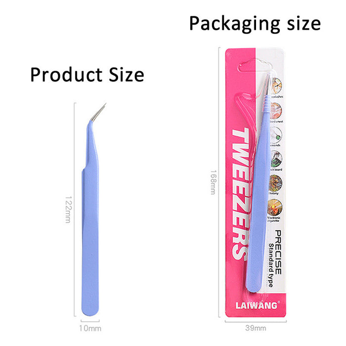 [Buy 3 Get 1 Free] Multipurpose Stainless Steel Tweezers Handcraft / Sticker / Eyelash Tool