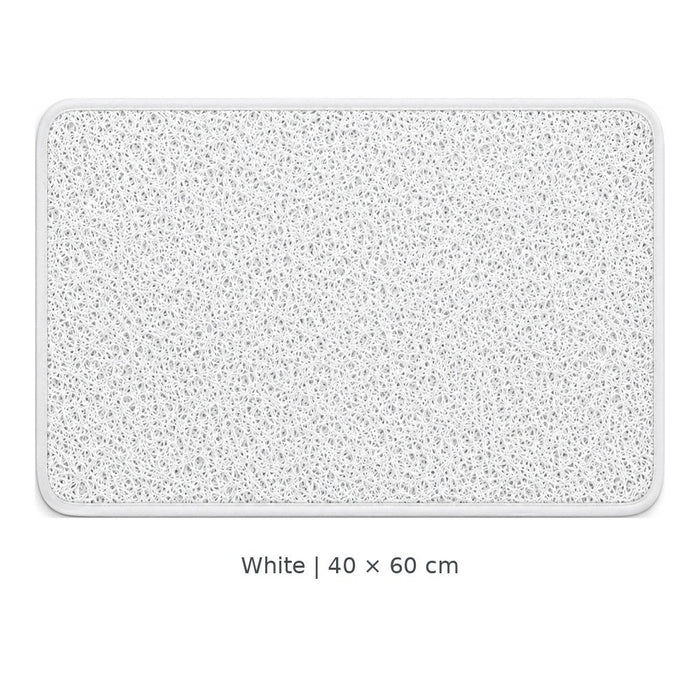Anti Slip Floor Mat Rug For Shower Bathroom And Kitchen 4 Sizes White Or Grey – FUNKY.sg
