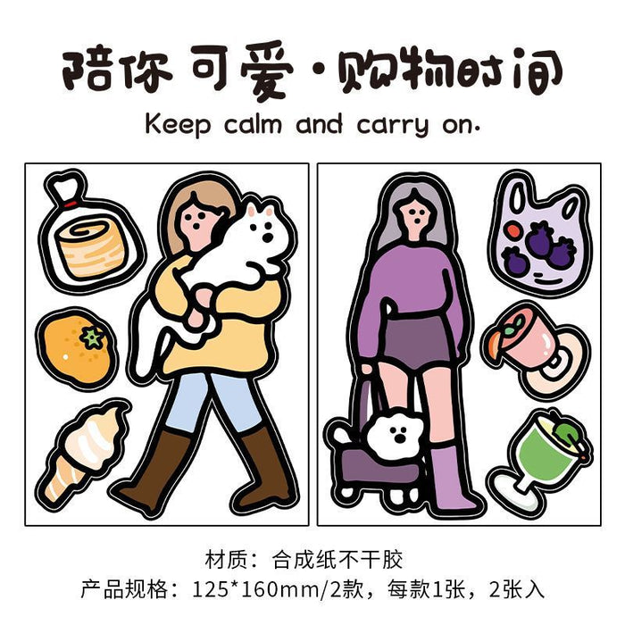 Cute Deco Sticker Set – InFeel.Me & NOTE FOR × MATSUGODA