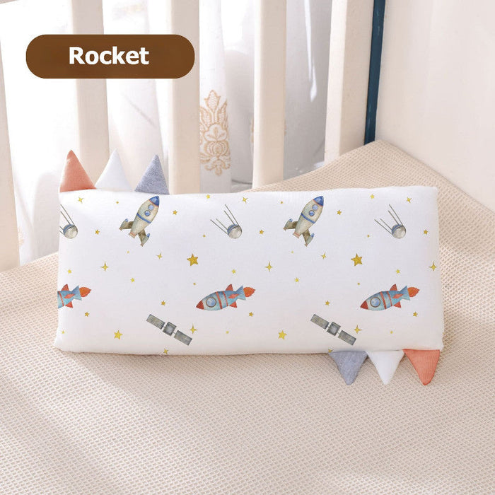 Soft & Safe Baby Comfort Pillow | Removable Pillowcase | Infant Head Support Pillow