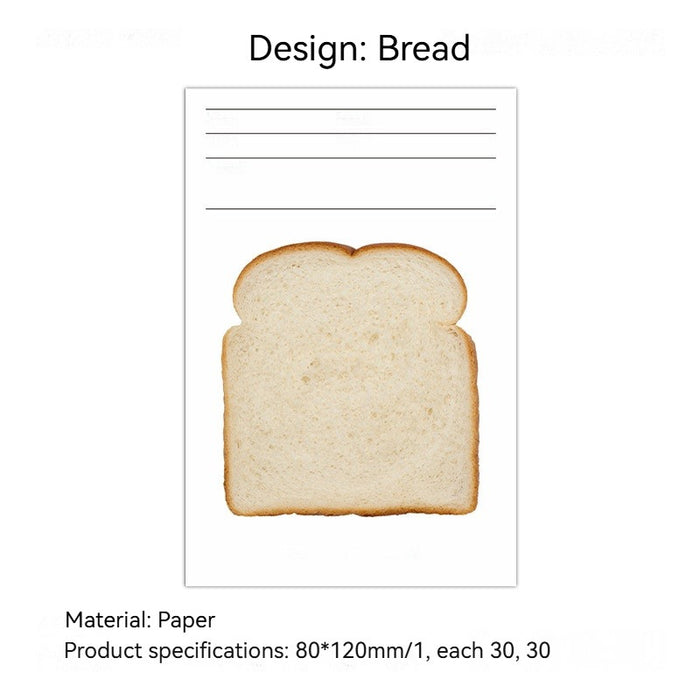 PAPERMORE Sticky Memo Pad Cute Aesthetic Notepad To-Do List Planner Notes Paper Stationery (4 Designs)