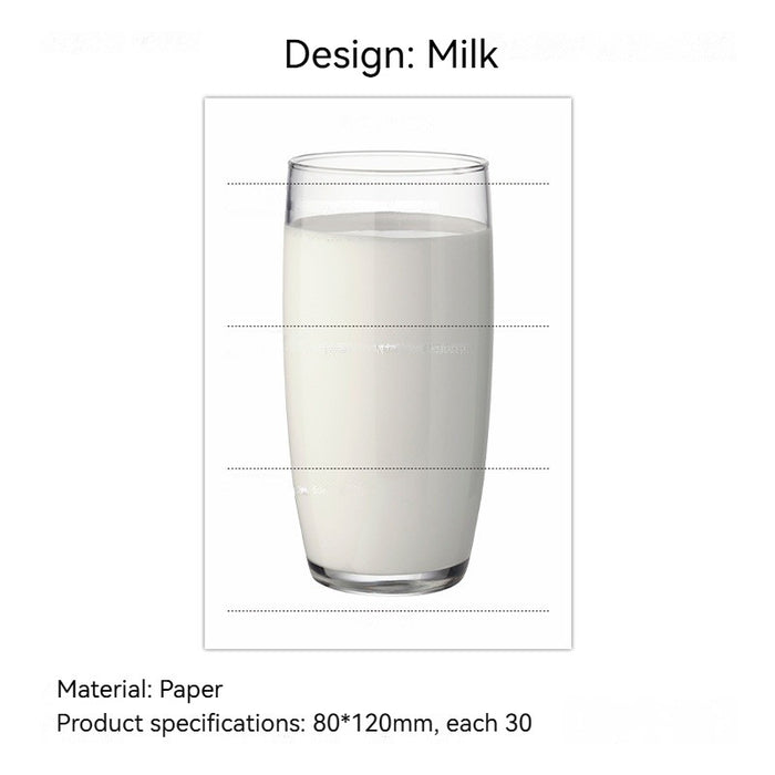 PAPERMORE Sticky Memo Pad Cute Aesthetic Notepad To-Do List Planner Notes Paper Stationery (4 Designs)