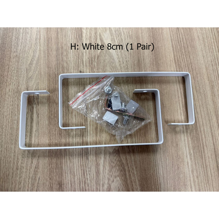 Metal Legs for Our Monitor Stand (8cm / 15cm) — Black & White (Only Legs)