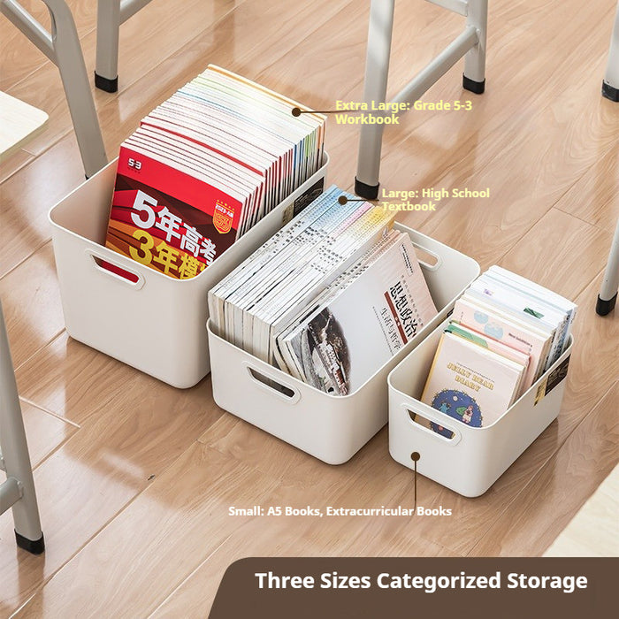 Stackable Storage Box with Lid | Multi-Purpose Plastic Organizer for Clothes, Toys & Home Office