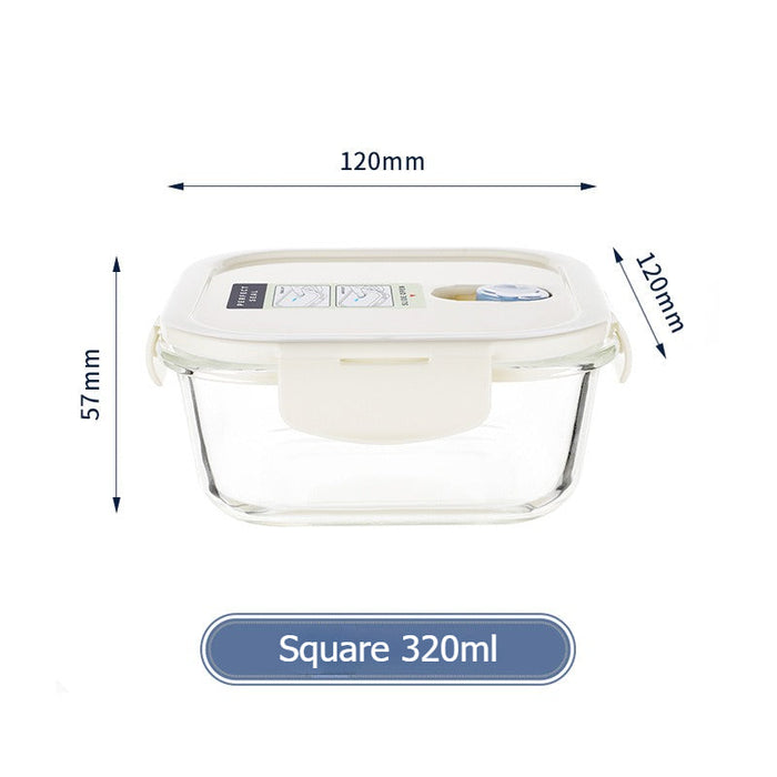 [Buy 6 Get 10% Off] Bento Glass Storage Container Box – Oven, Microwave & Freezer Safe