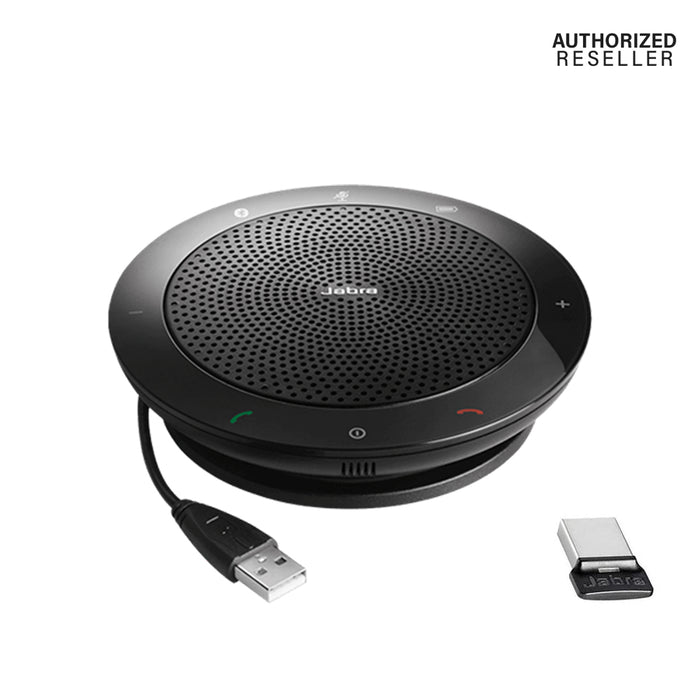 Jabra Speak 510+ UC / MS Portable Conference Speaker with Bluetooth Adapter and USB (Model 7510-409 & 7510-309)