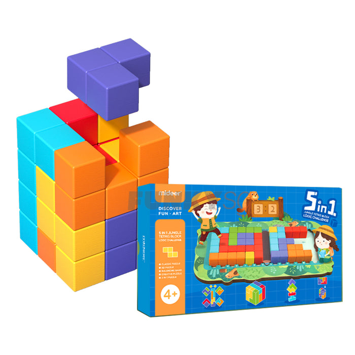 MiDeer 5in1 Jungle Tetris Block Challenge