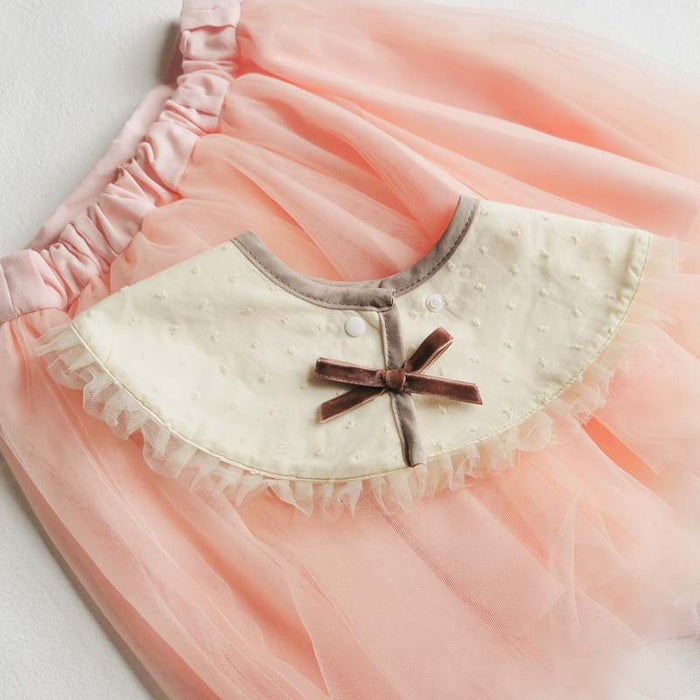 Baby Girls Bib Fashion Petal Cotton set of 5