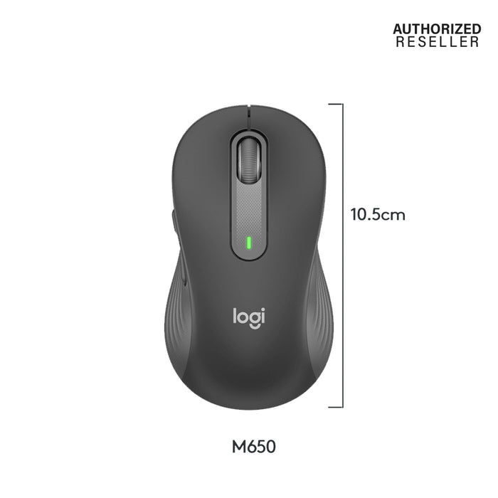Logitech M650 Signature Wireless Mouse  (1 YEAR WARRANTY)