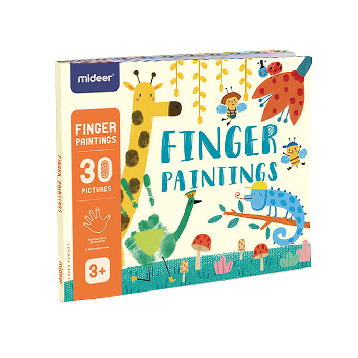 MiDeer Finger Paint Art Book Colouring Book