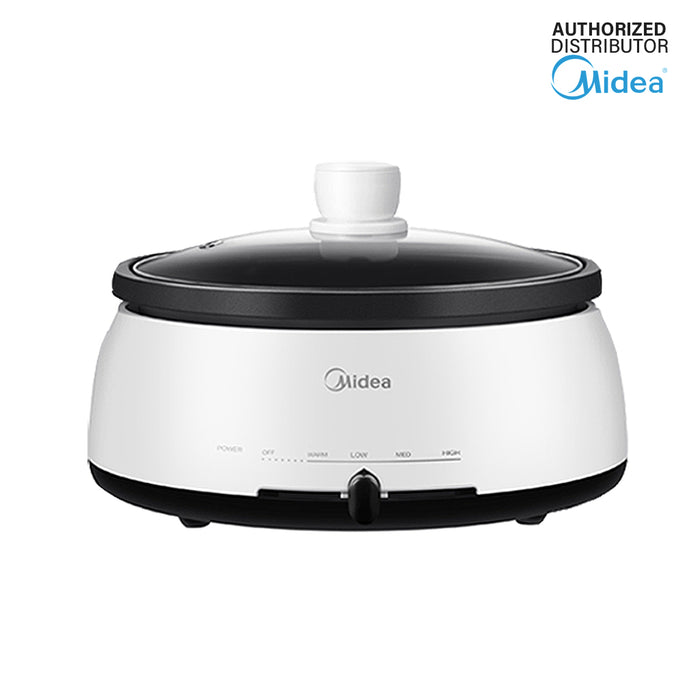 Midea 3.5L Multicooker Electric Cooker Pot, Steamboat / Frying Non-stick Multifunctional Cooker