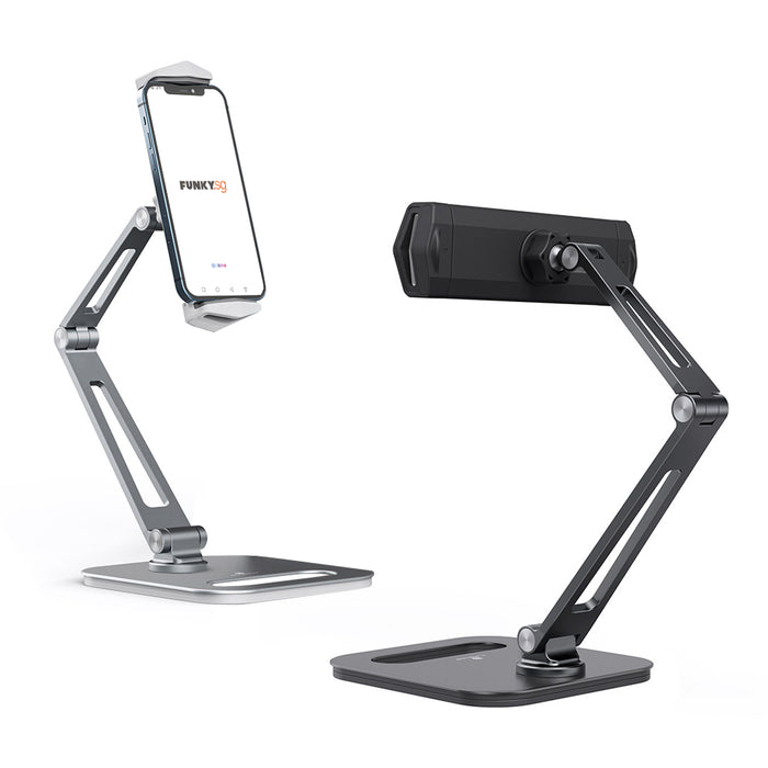 Boneruy Adjustable Foldable Stand Ipad / Mobile / Tablet / Monitor Holder