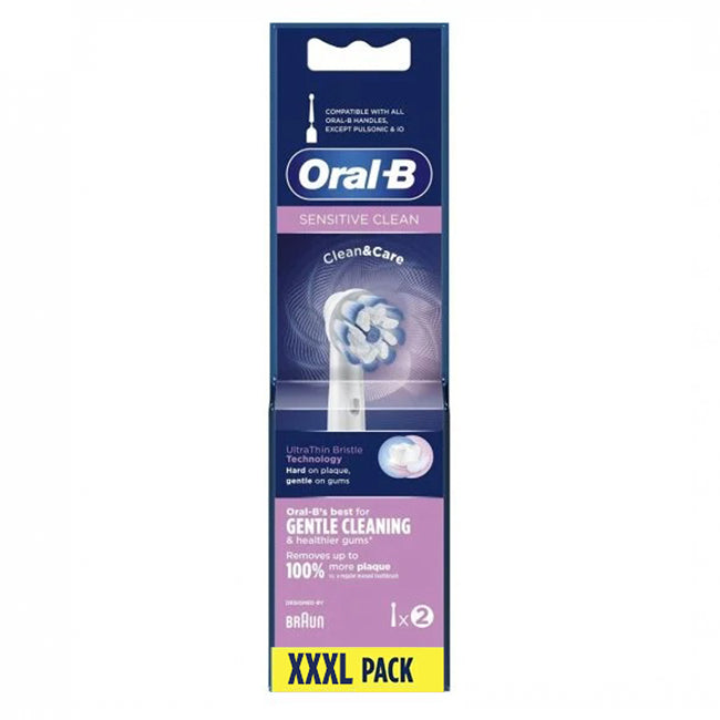 [Sensitive Clean] Oral B replacement rechargeable toothbrush heads - 4/ 8/ 10 counts