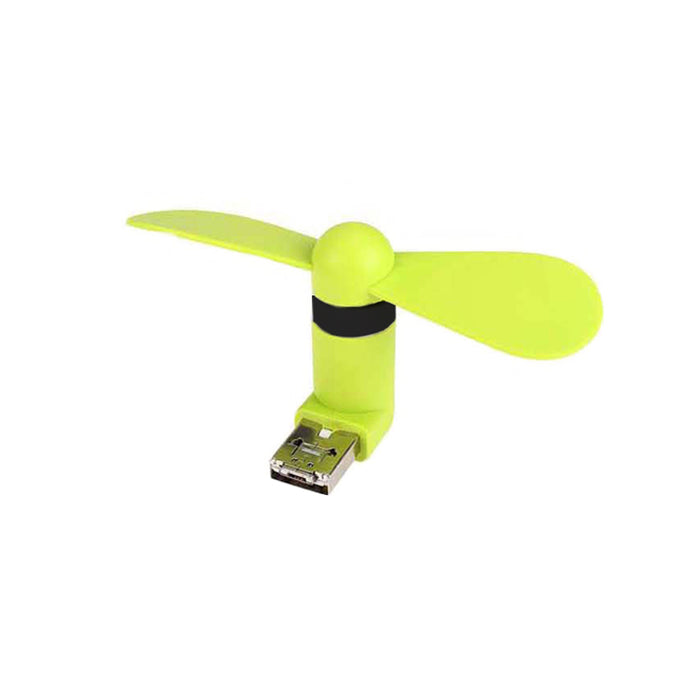 Portable USB Phone Fan Mobile Fan, Plug and Play