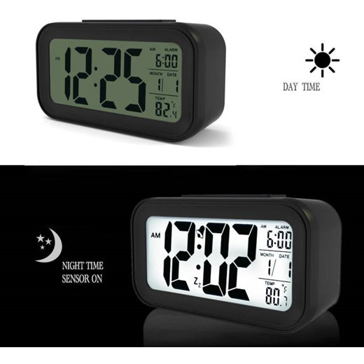 Smart Digital Clock With Date, Day and Temperature Display