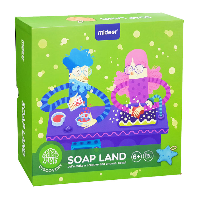 MiDeer Science Experiment for Kids- DIY Soap Land