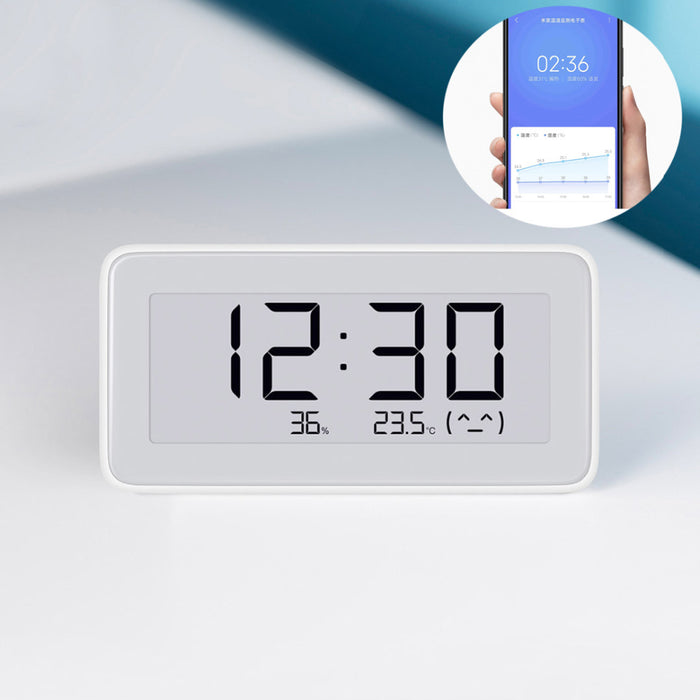 Xiaomi Multifunctional Smart Digital Clock Temperature Humidity Sensor BT Wireless Thermometer