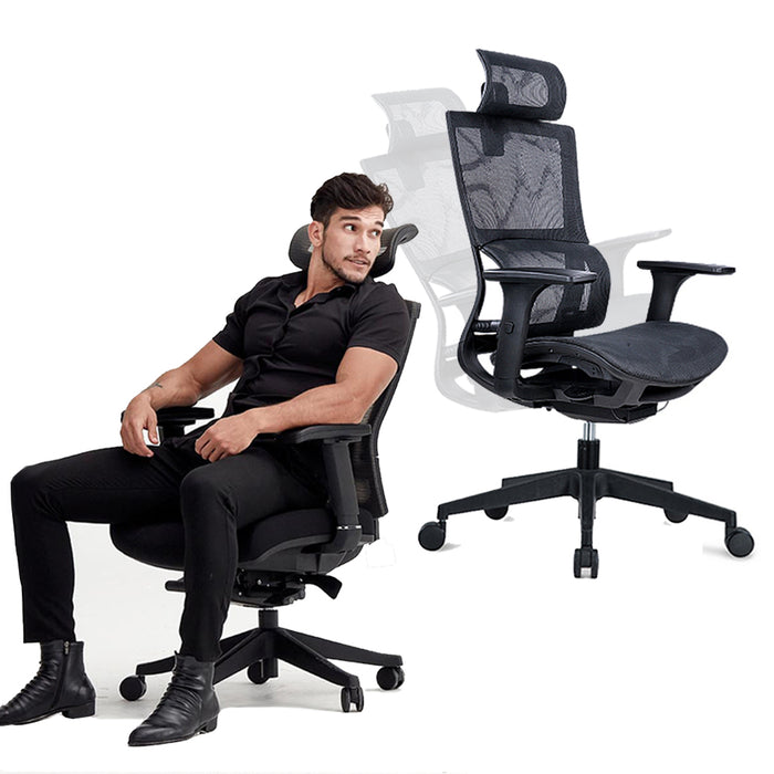 [Preorder] Ergonomic Executive Home Office Chair Y115- Full Mesh