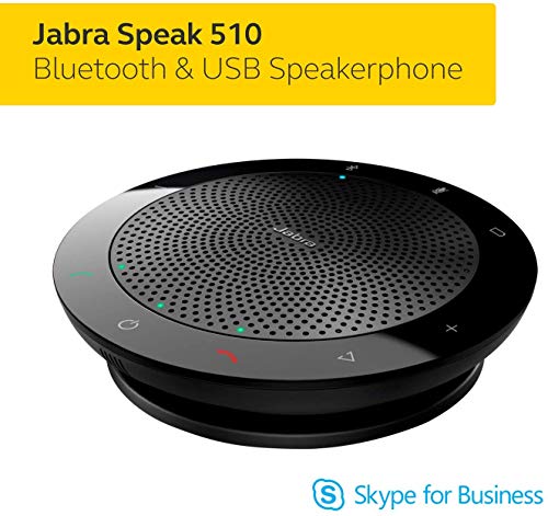 [Preorder] Jabra Speak 510+ UC / MS Portable Conference Speaker with Bluetooth Adapter and USB (Model 7510-409 & 7510-309)
