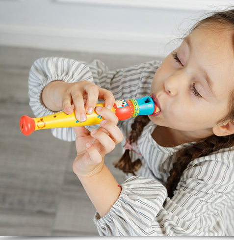 MiDeer Wooden Flute Recorder for Kids Ages 18Months and above