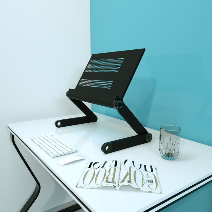 Aluminium Alloy 360 Foldable Laptop Stand/ Table