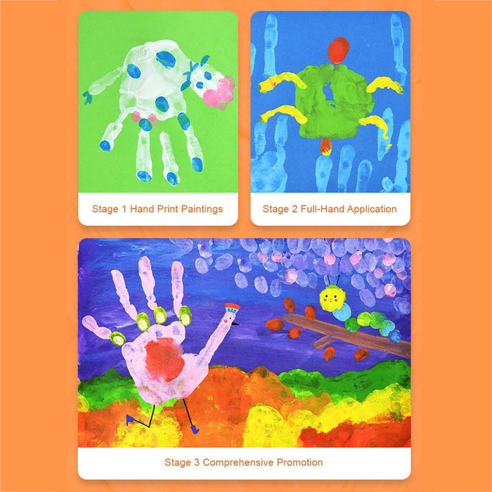 Mideer Finger Paint Papers 15 Sheets