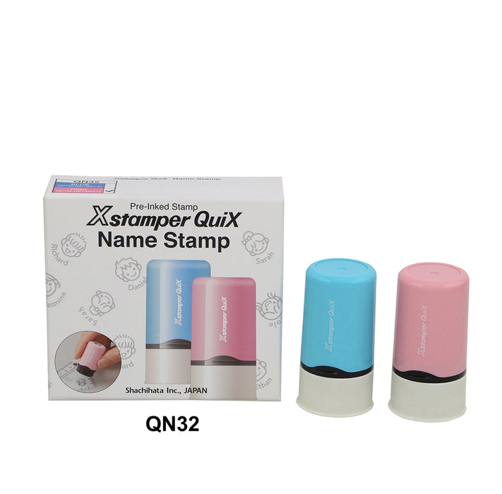Customised Name Stamp For School, Nurse, Teacher Xstamper Self Ink on Clothes, Books Stamp. Quality Assured SG Seller
