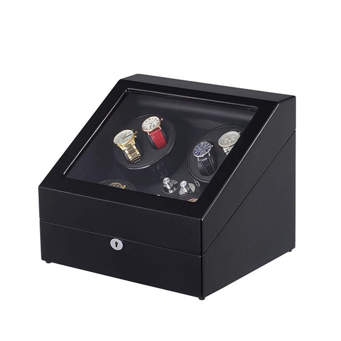 Watch Winder Winding Luxury Storage Box for Automatic Watches 8+0 Piano Wood (2 Colours)