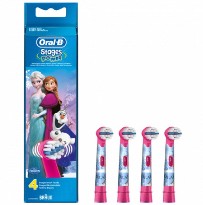 Kids Oral B Stages Power Electric Rechargeable Replaceable Brush Head Toothbrush 3+