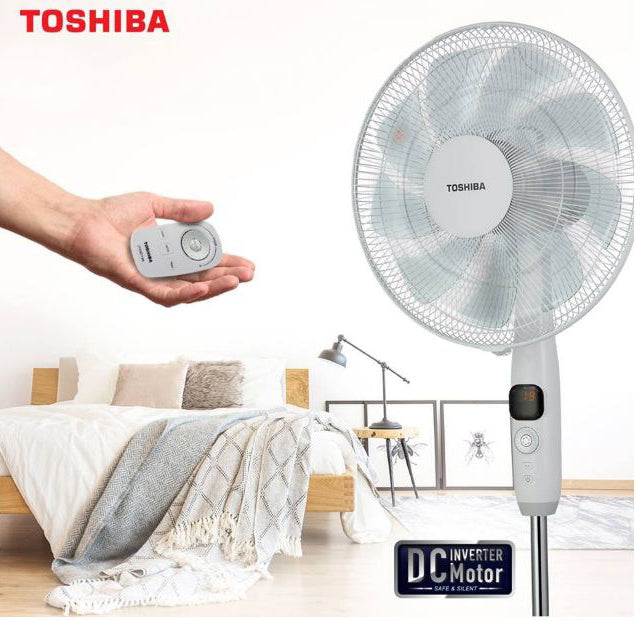 TOSHIBA 16 Inch Standing Fan with Remote Control