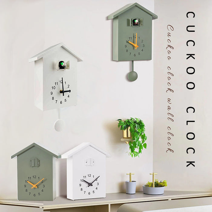 Wall Cuckoo Cuckoo Clock Birdhouse Clock Minimalist Modern Design