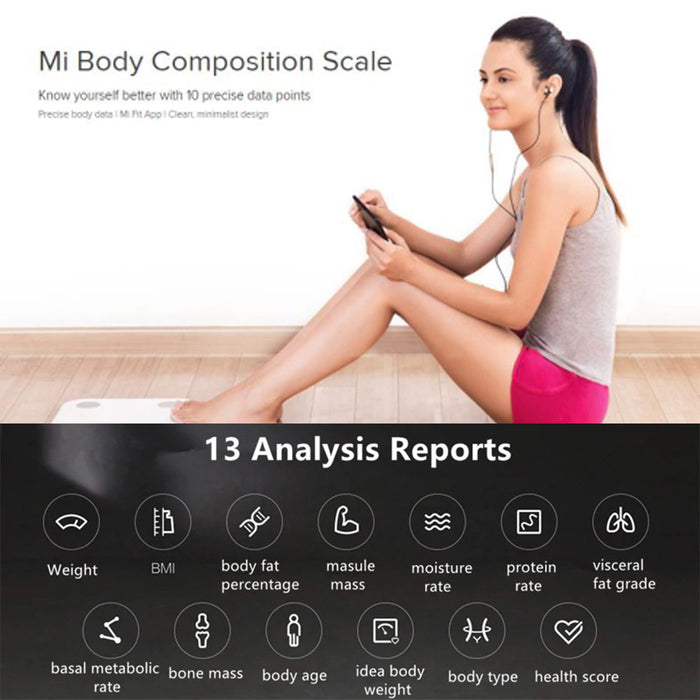 Xiaomi Mi Body Composition Scale 2 Smart Weight Fitness Scales For