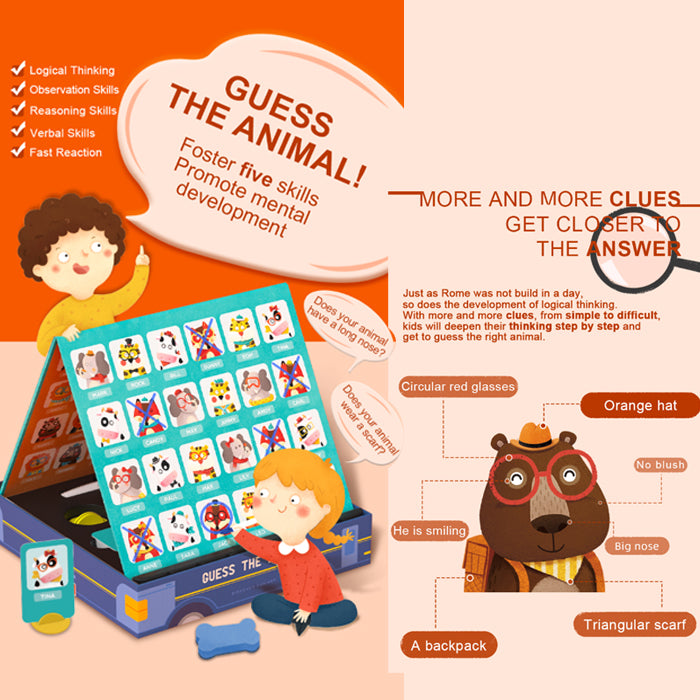 MiDeer Guess the Animal Cognitive Game
