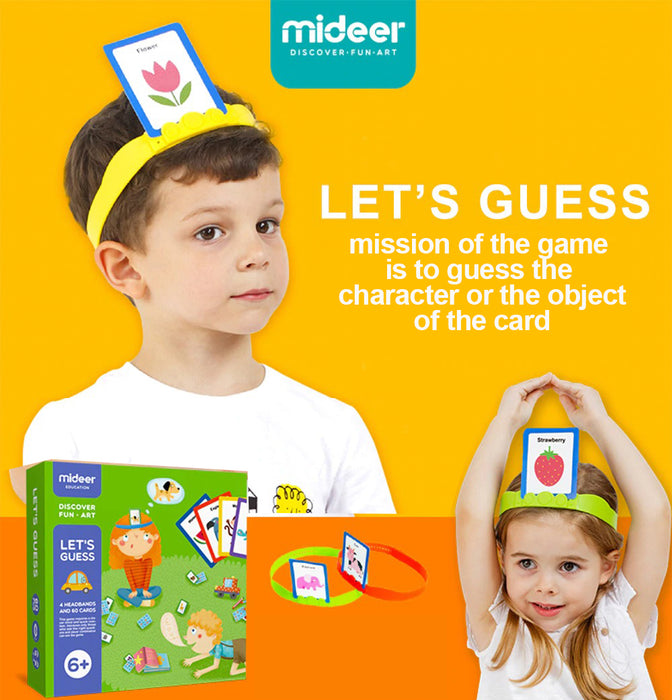 MiDeer Let's Guess Game, Charade Game Kids & Family Games