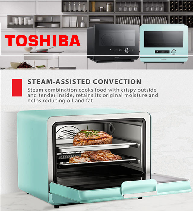 Toshiba 20L Black Steam Oven MS1-TC20SF(BK)