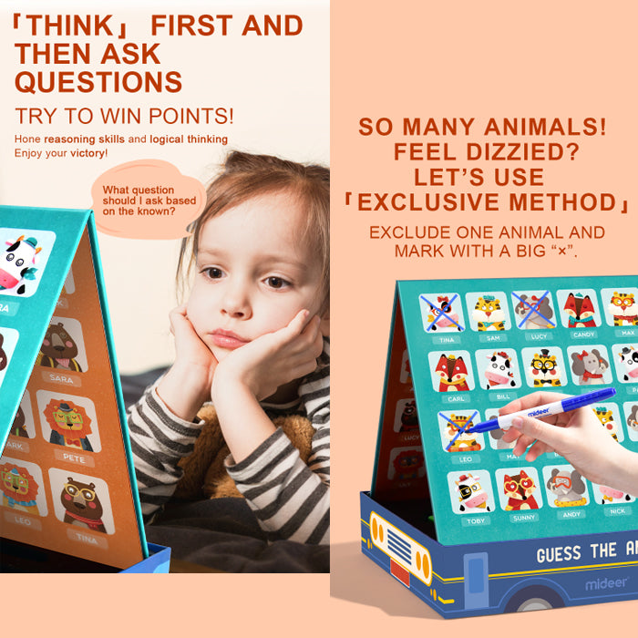 MiDeer Guess the Animal Cognitive Game