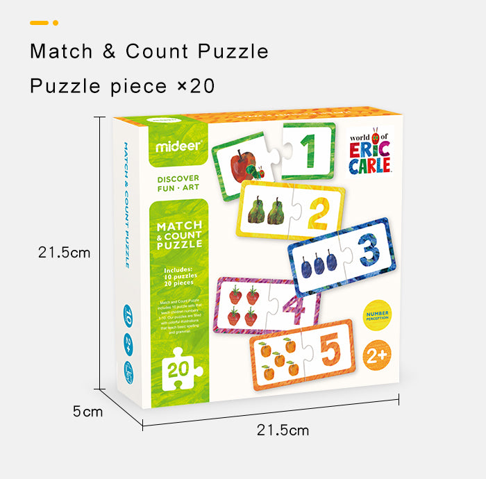 MiDeer Math & Count Puzzle OR Color & Match Puzzle