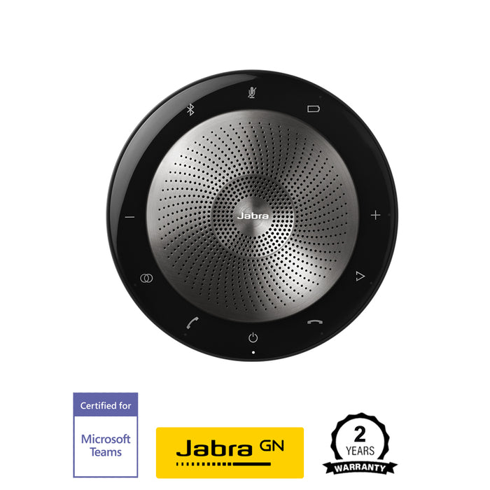 [Preorder] Jabra Speak 710 UC / MS + Link 370 Dongle Wireless Bluetooth Speaker for Softphone and Mobile Phone (Model: 7710-409 & 7710-309)