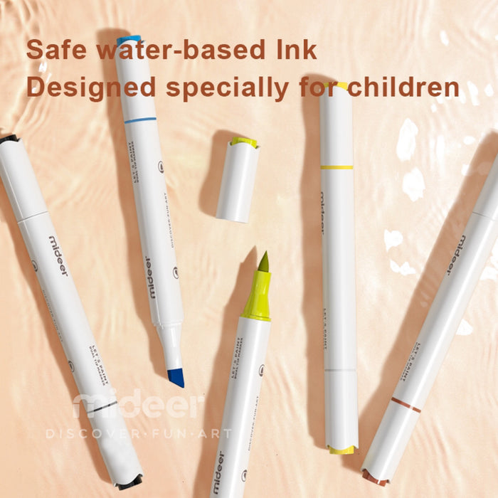 Mideer Dual Tip Colour Markers 36 or 48 Colors