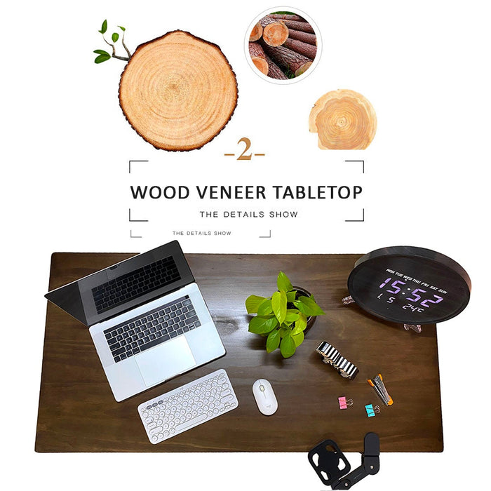 Home Office Solid Wood Desk Nordic Minimalist Design Study Work Table 140CM