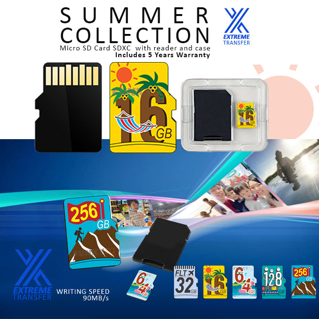 FUNKY EXTREME Micro SD Card 32GB SDXC UHS-I U3 up to 170MB/s FREE READER & TRAVEL CASE