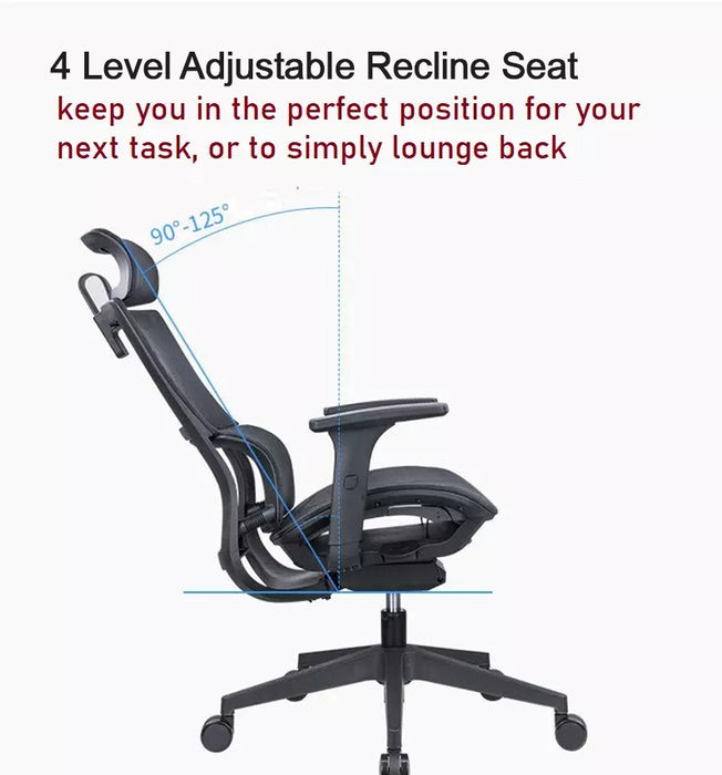 [Preorder] Ergonomic Executive Home Office Chair Y115- Full Mesh
