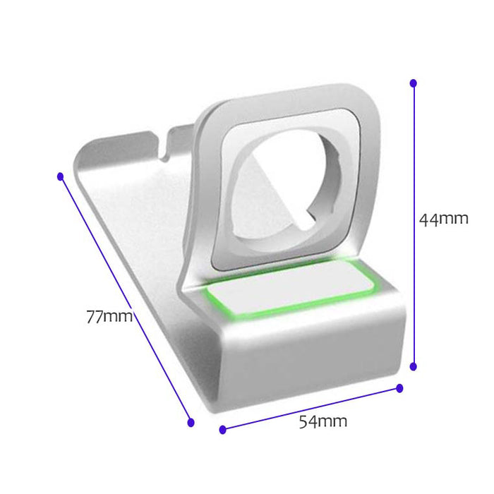 Aluminum Stand Holder Charging Dock for Apple Watch Series 6/SE/5/4/3/2/1 size 44mm 42mm 40mm 38mm