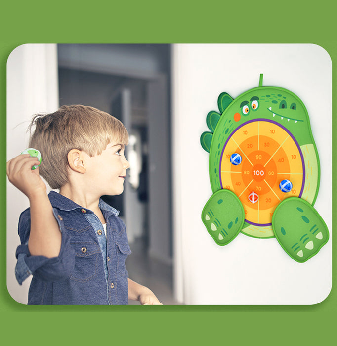 MiDeer Learn Fun Dart Board Preschool Educational & Learning Wooden Toy