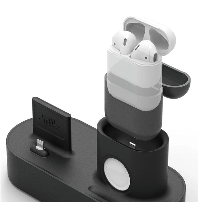 3in1 Organizing Station for iPhone Airpods and Apple Watch Stand