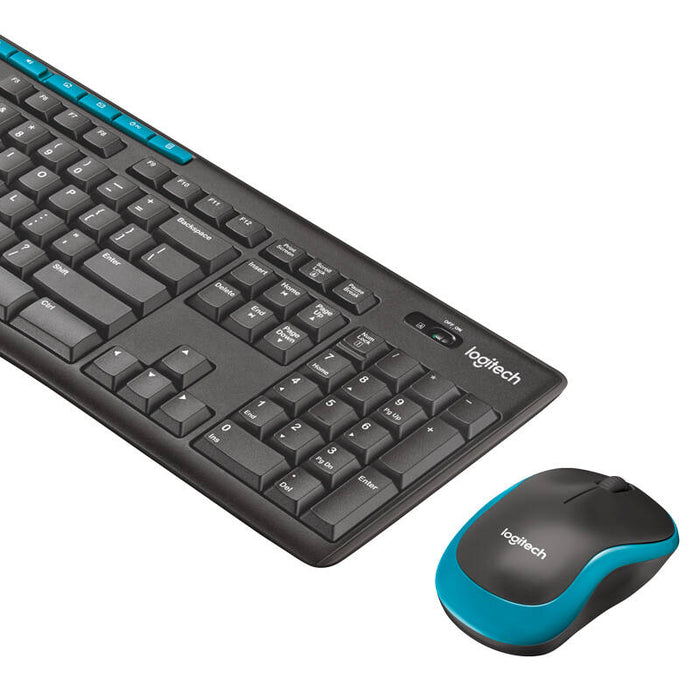 Logitech MK275 Wireless keyboard and mouse combo Full-size wireless combo - Export Set