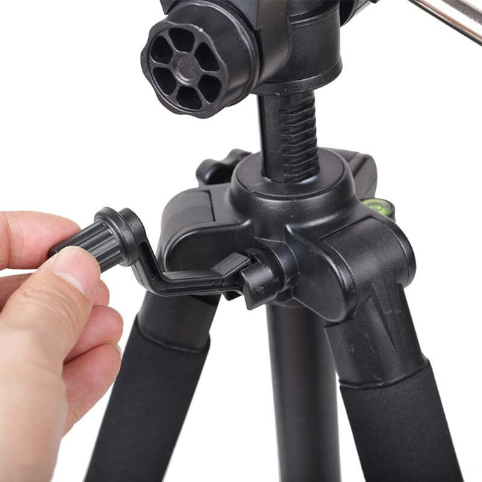 Professional Travel Portable Aluminum Alloy Tripod Stand Q111 (Up to 140cm)