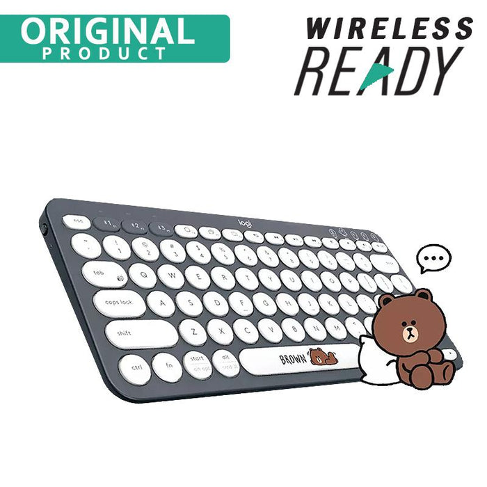 Logitech K380 Multi Device Bluetooth Keyboard For Mac/ PC/ Mobile THE LINE Limited Edition